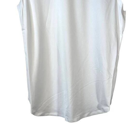 NWT Ministry of Supply Women's Luxe Touch Tank White Size XXS - Picture 6 of 8